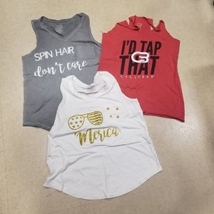 3 workout tanks